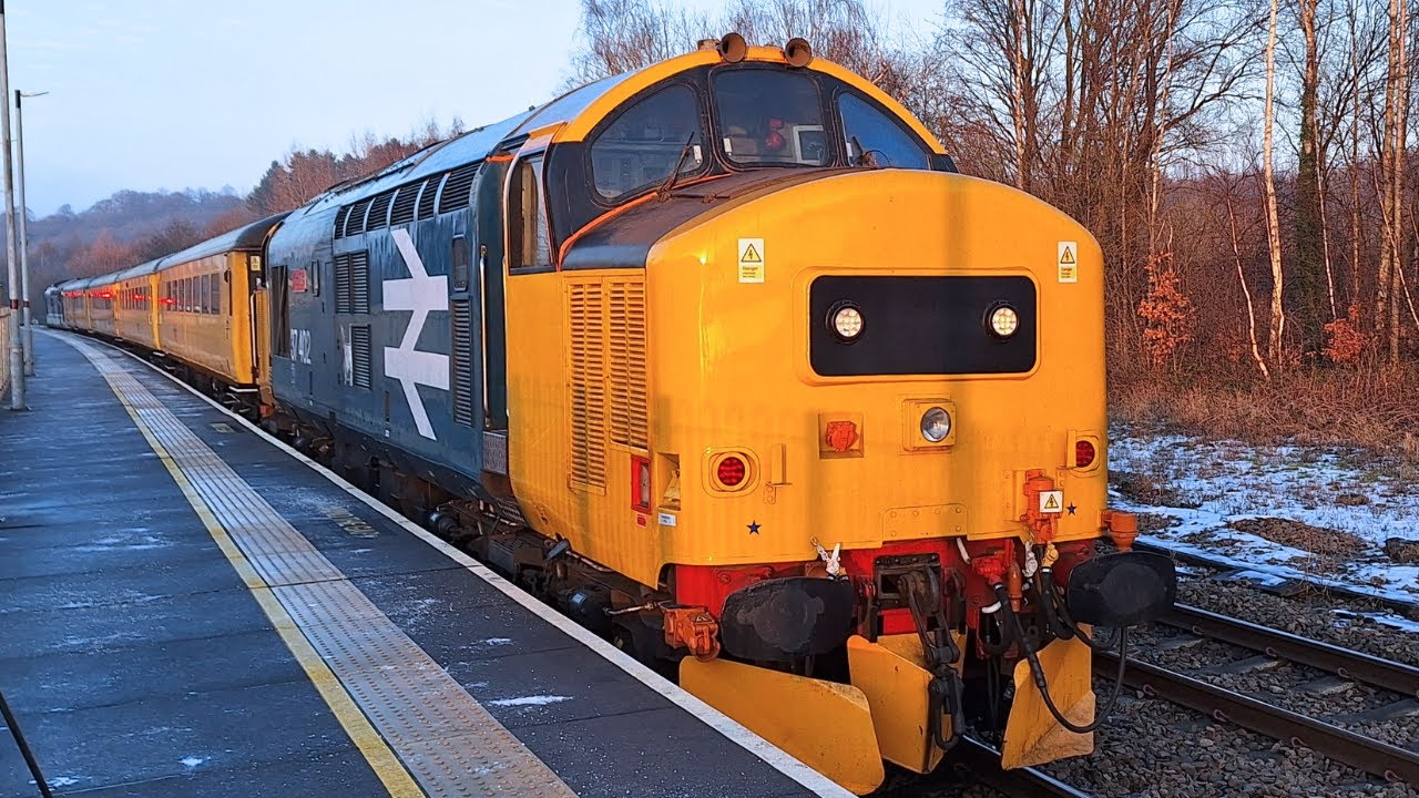 BR Blue Beast! Class 37's THRASH round the Midlands! 12/01/25