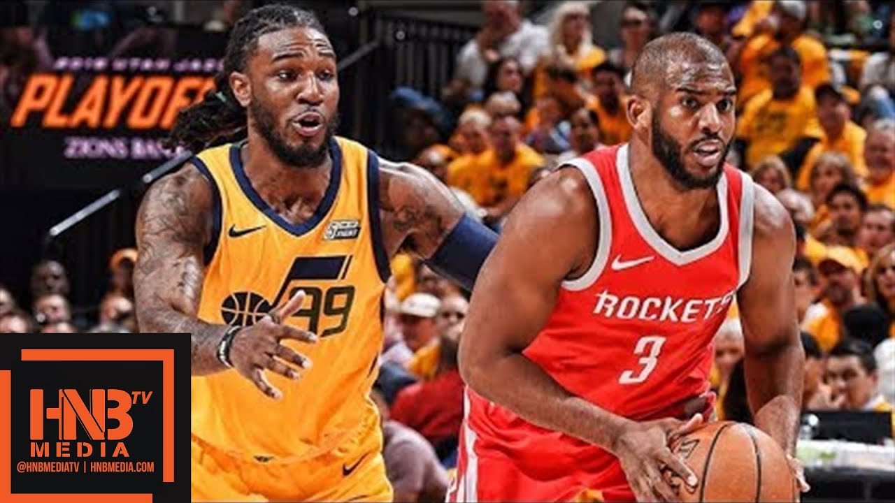 Utah Jazz vs Houston Rockets Full Game Highlights / Game 4 / 2018 NBA Playoffs
