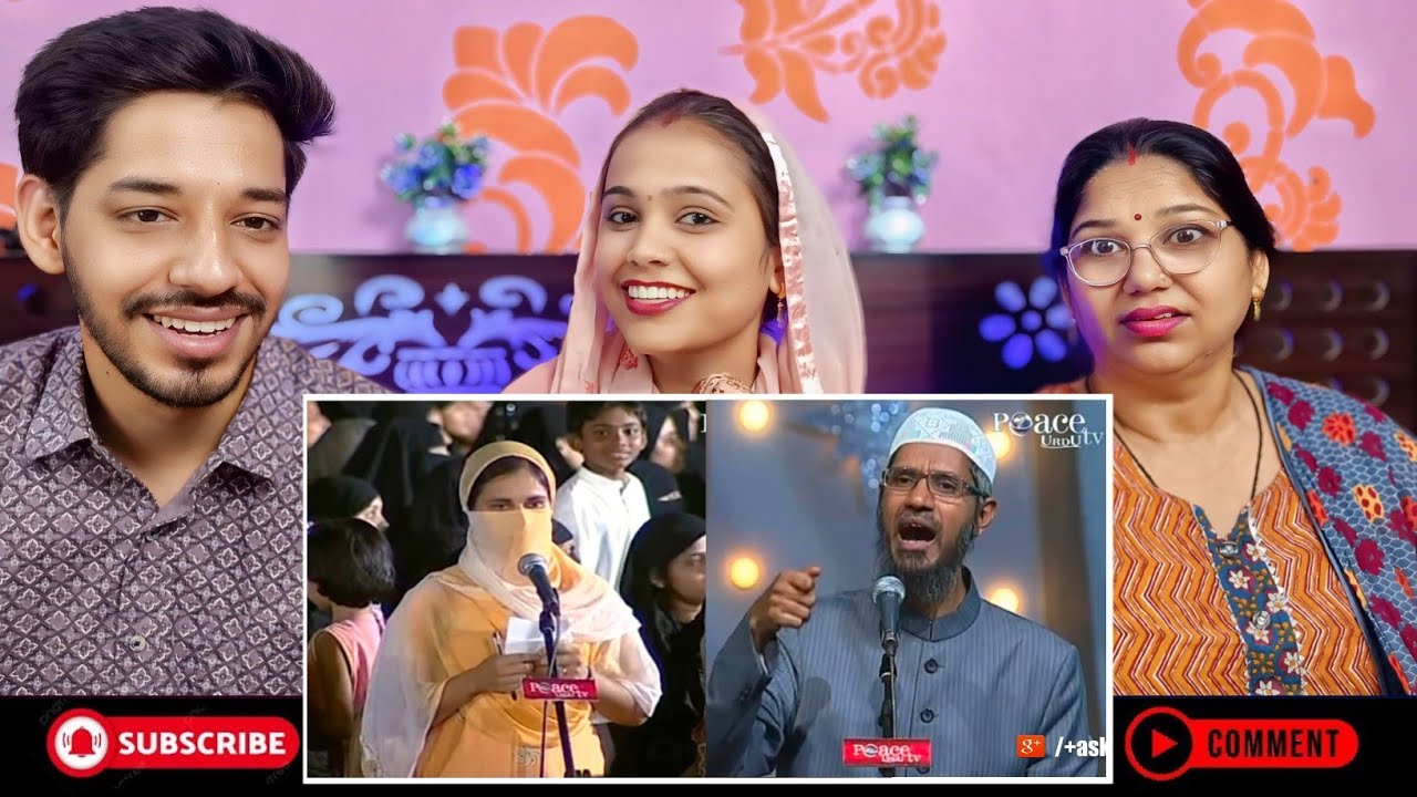Hindu Sister Renuka Made Fun With Dr. Zakir Naik (Urdu) | TADKA REACTION 