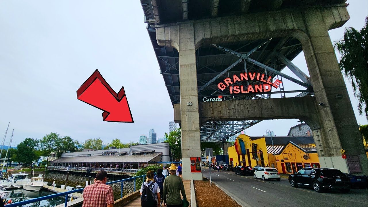 Granville Island Vancouver Canada Full Tour