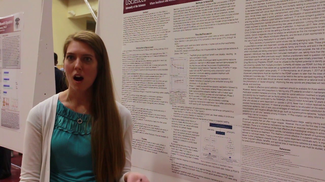 USciences 15th Annual Research Day: The Effectiveness of Suboxone Maintenance Treatment