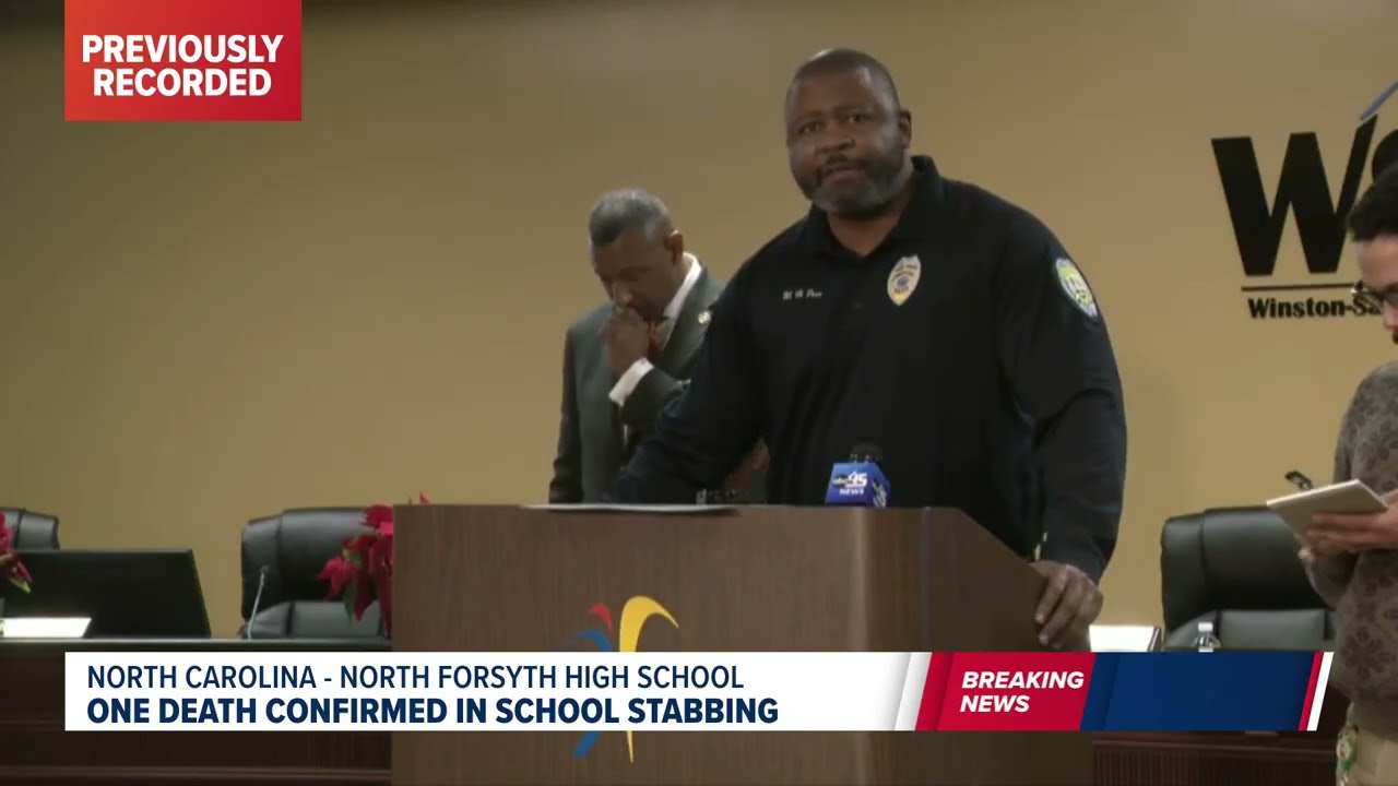 Stabbing at North Forsyth High School in Winston-Salem leads to death of one person