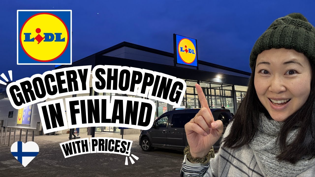 Come grocery shopping with us at 🇫🇮 Lidl | Grocery shopping in Finland with prices
