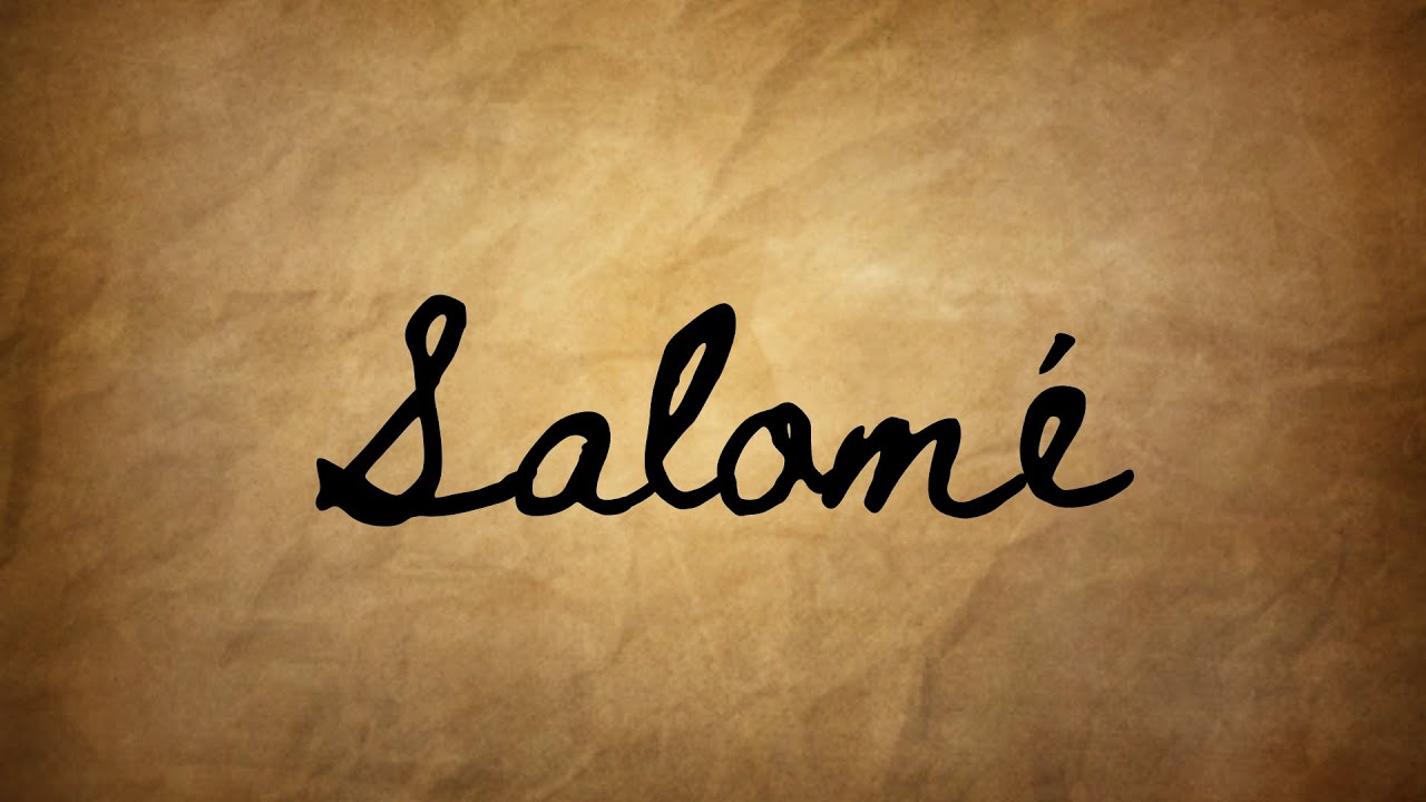 Ensayo Visual de Salome - Oscar Wilde