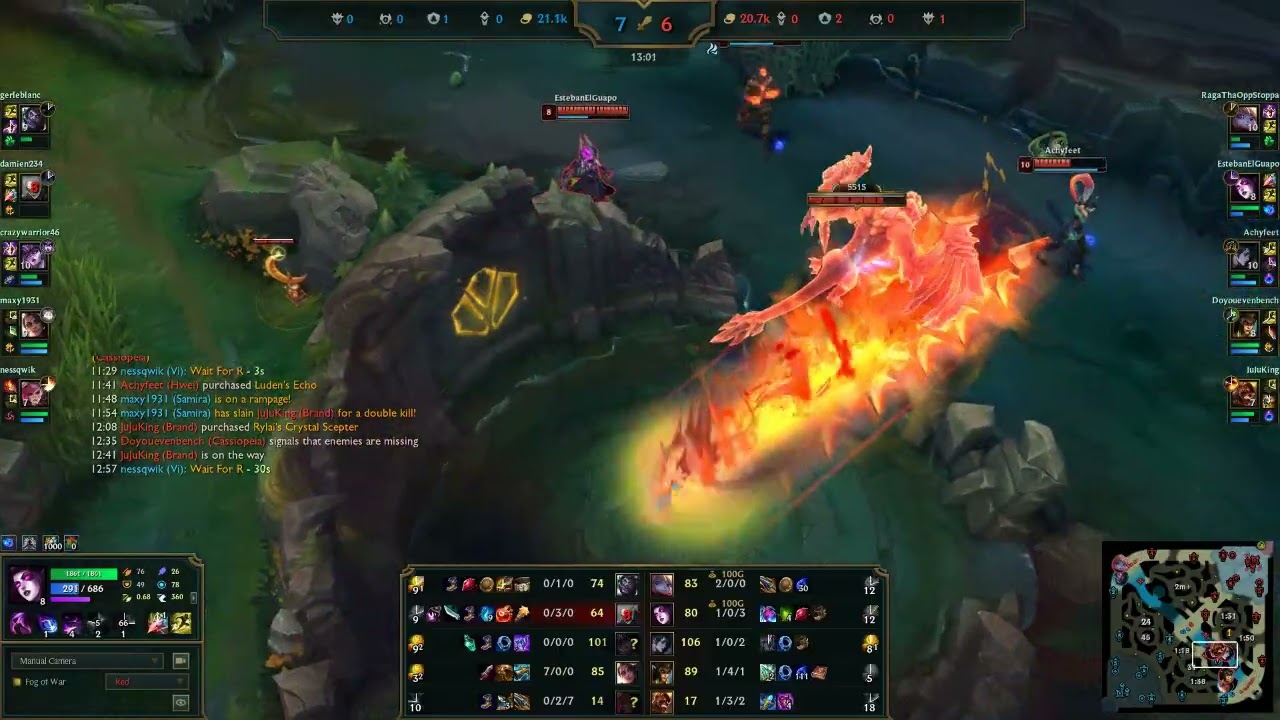 Morgana v Diana jungle (tank edition)