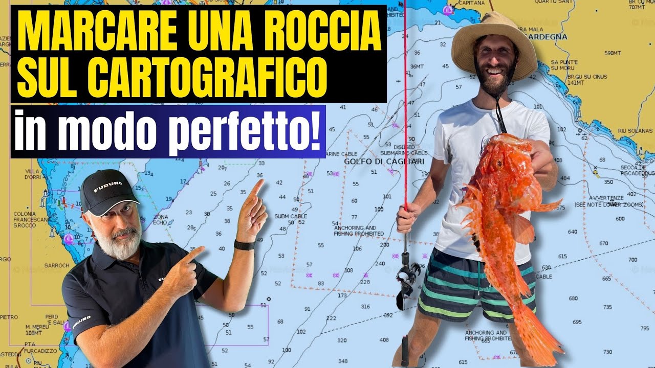 📌MARCARE UNA ROCCIA dall'ecoscandaglio alla cartografia IN MODO PRECISO