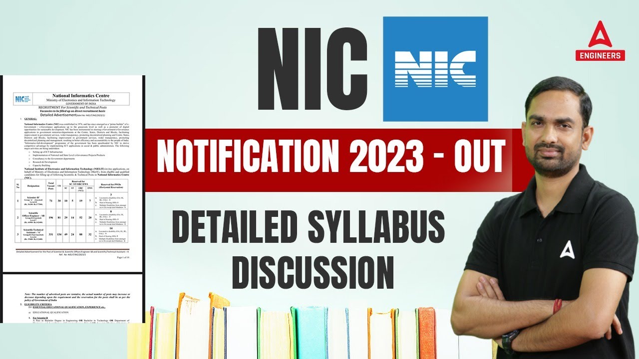 NIC Scientist B Syllabus | NIC Scientist B Syllabus 2023