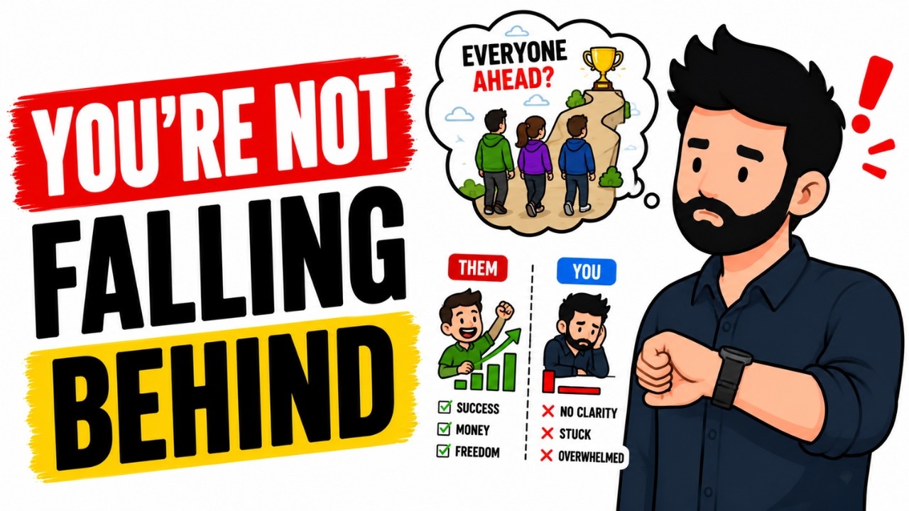 Why You Feel Behind in Life (Even When You’re Doing ‘Fine’)