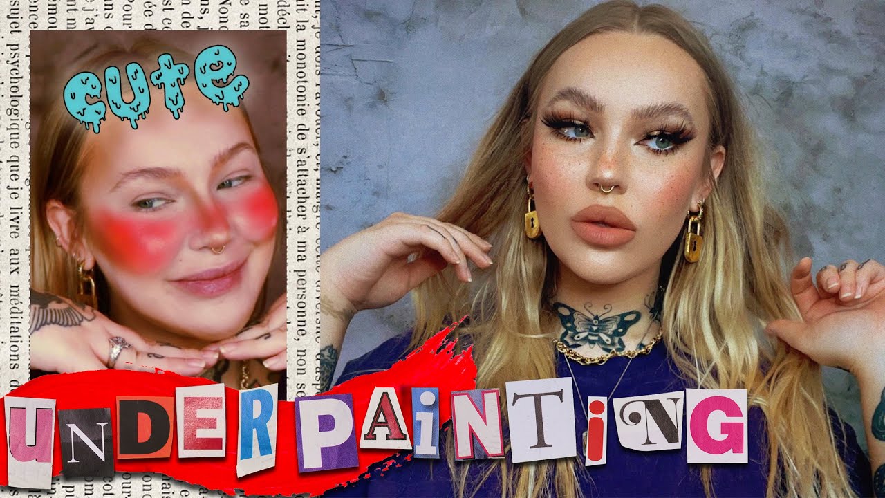 blush, highlight & contour before foundation / underpainting makeup tutorial