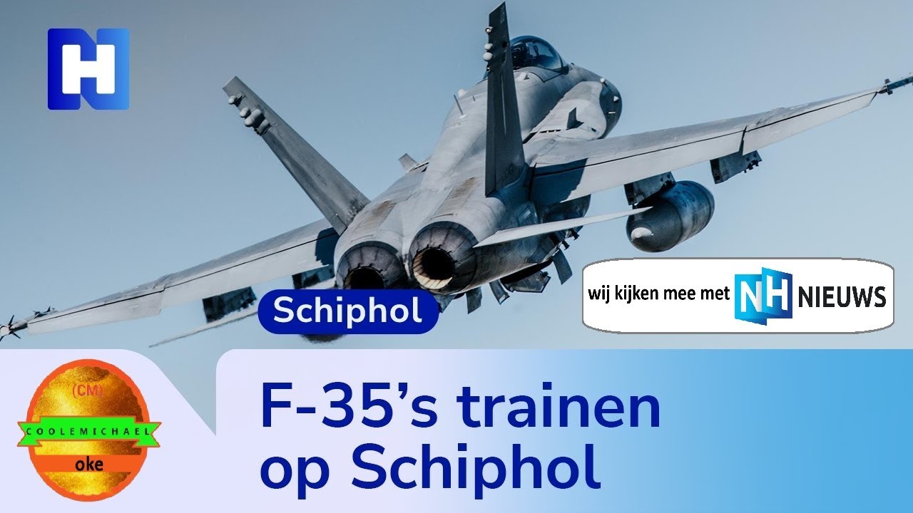 militaire training met f35s bij schiphol @NH Nieuws (-𝖈𝖔𝖔𝖑𝖊 𝖒𝖎𝖈𝖍𝖆𝖊𝖑 oke-)