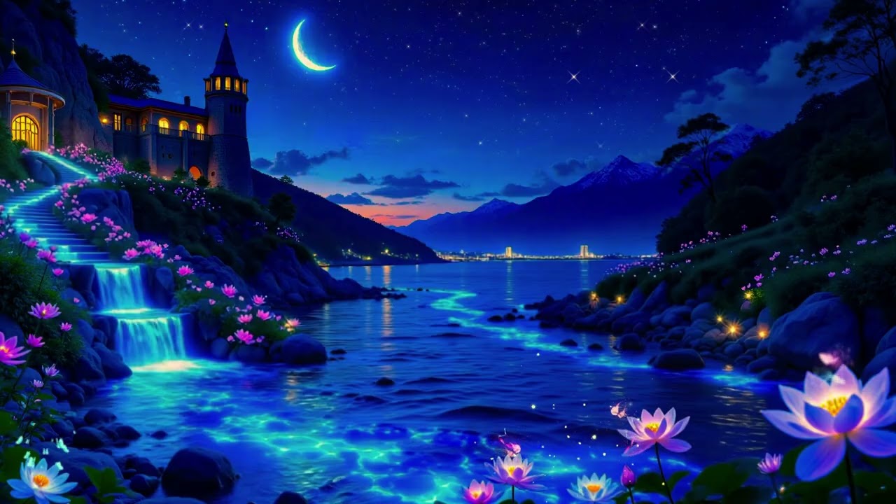 Peaceful Night Healing Music 🌙 Relieve Stress & Anxiety | Emotional Detox & Deep Relaxation