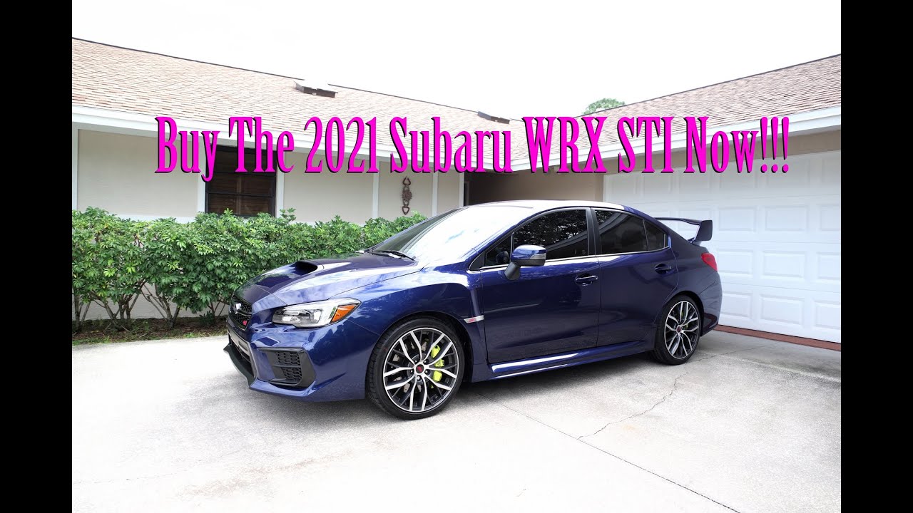 Почему вам нужно как можно скорее купить Subaru WRX STI 2021 года!