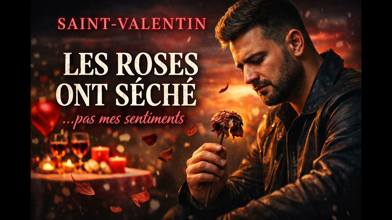 Les roses🌹 ont séché, pas mes sentiments🥀(Paroles🎤, chanson romantique française 🎧🎻)