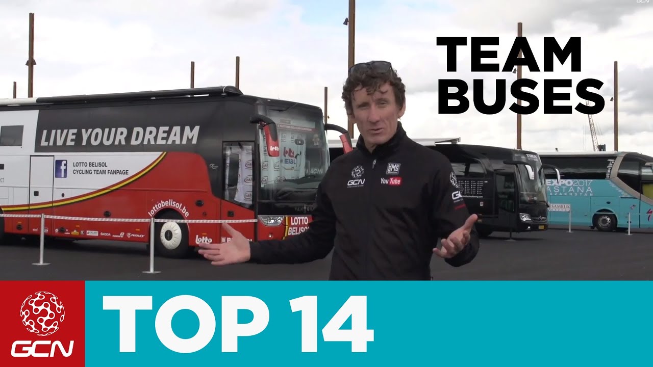 Top 14 Team Buses