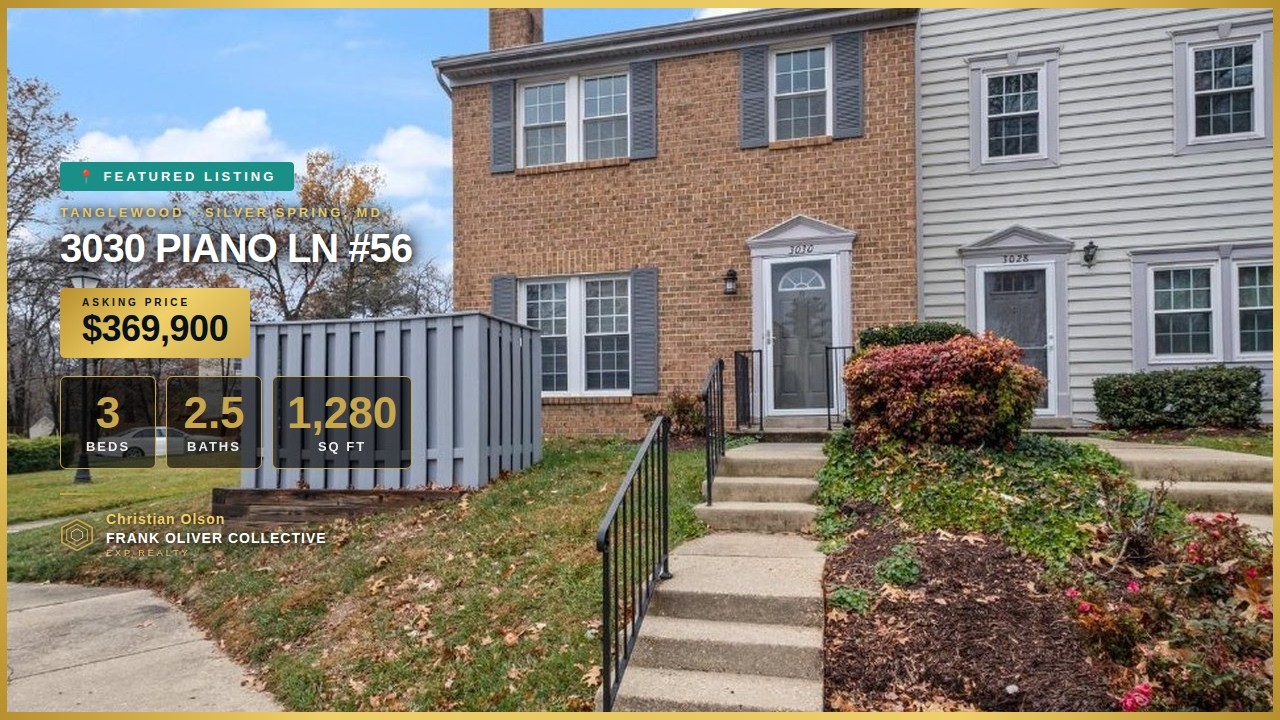 3030 Piano Lane Unit #56, Silver Spring, MD 20904