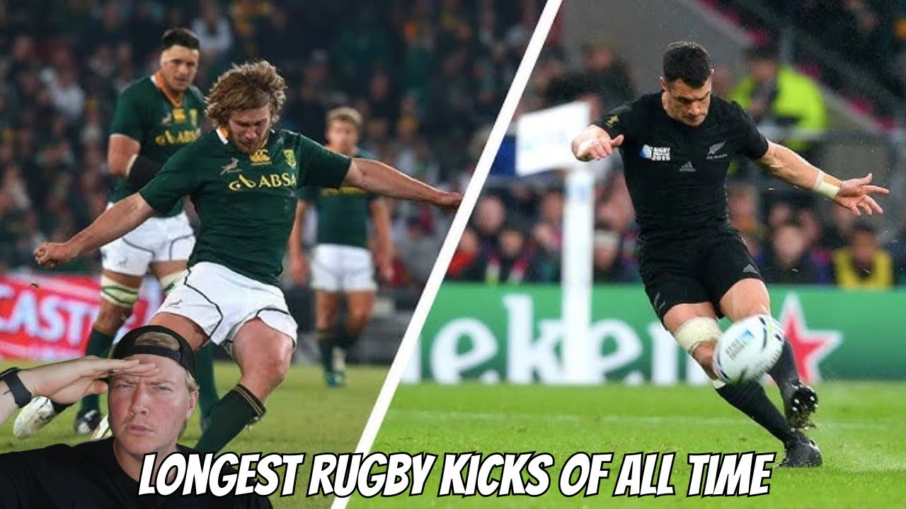 HOW!?!? Reaction to Biggest Rugby Kicks- Longest Penalties and Drop Goals