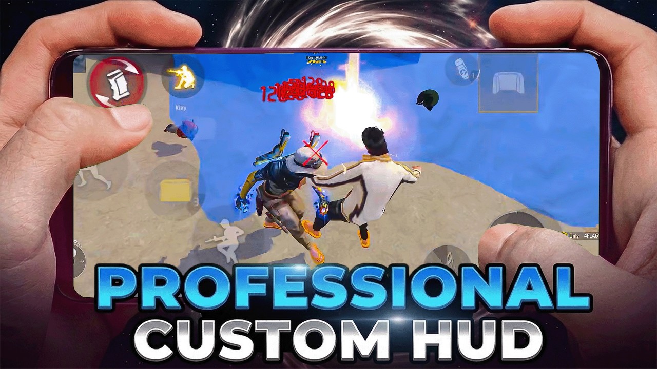 World's Best Custom HUD Codes 🥶☠️ For 2 Finger 3 Finger & 4 Finger 🌍 | Freestyle + Accuracy 💀 !
