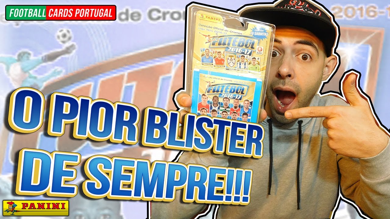😳 Blister FUTEBOL 2016/17 | Uiii que SAQUETAS...