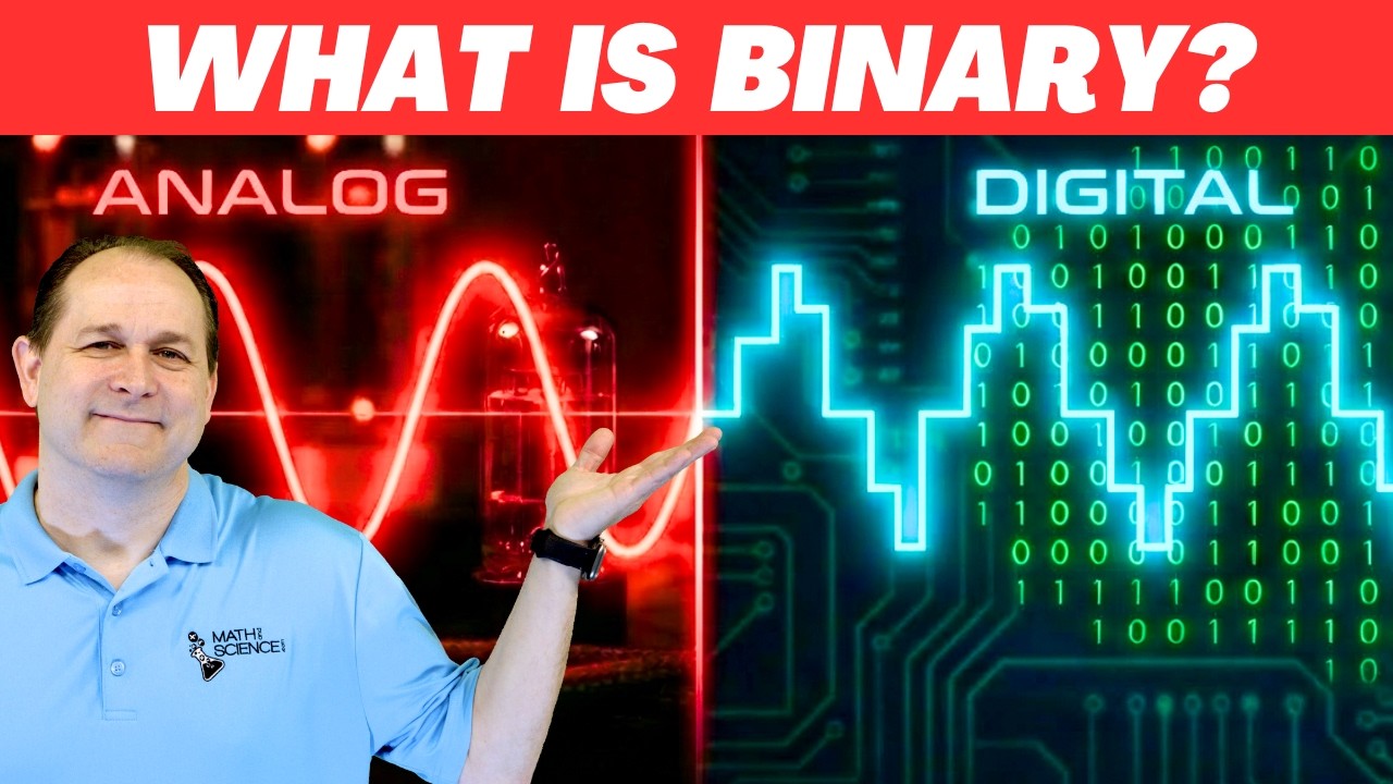 How is Binary Digital Information Encoded & Stored?