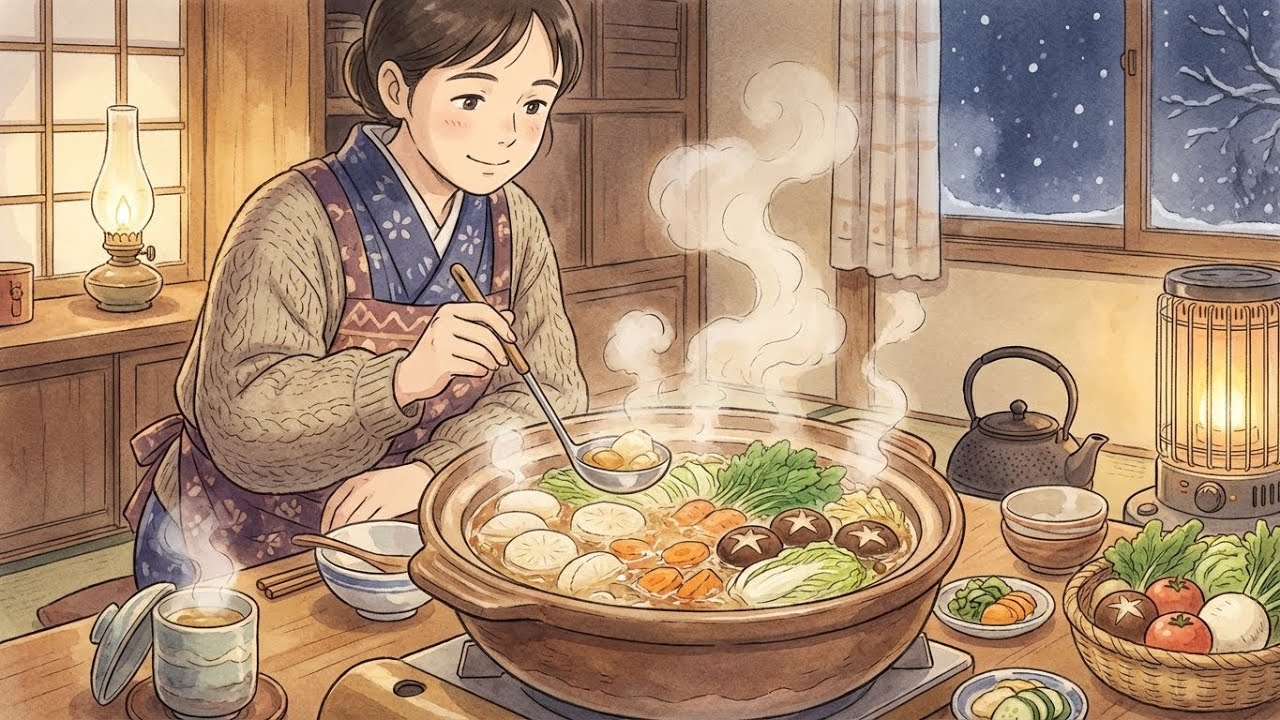 A cozy Day in my Home | 02 hours | Cozy Moments | Ghibli Style Video