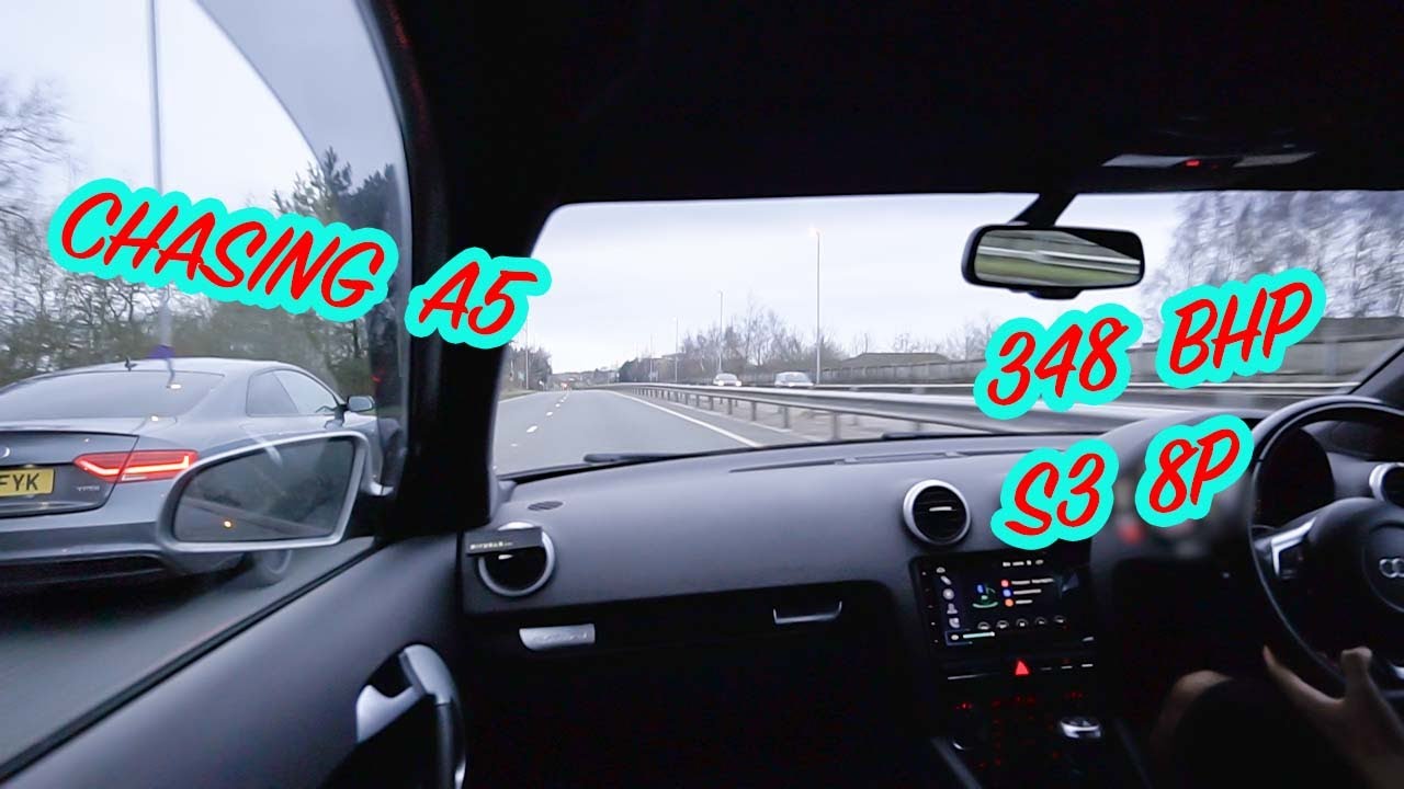 Audi S3 8P | 348 Bhp | Full Straight Pipe | POV Drive