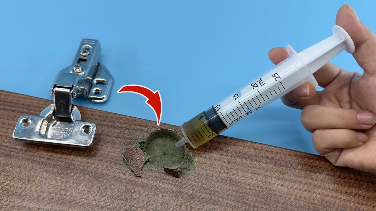 Wise Carpenters Shared This SECRET! 3 Ingenious Door Hinge Repair Ideas