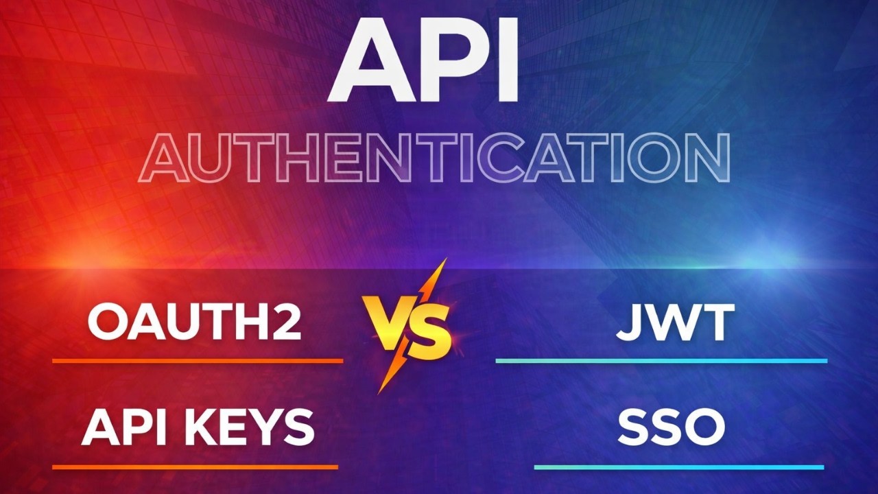 API Authentication Explained 🔐 OAuth2, JWT, API Keys, SSO