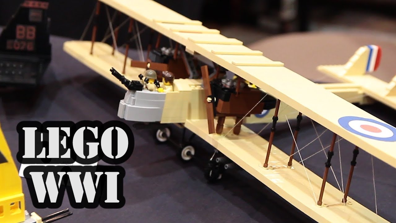LEGO WWI MB-1 Bomber | Bricks by the Bay 2017