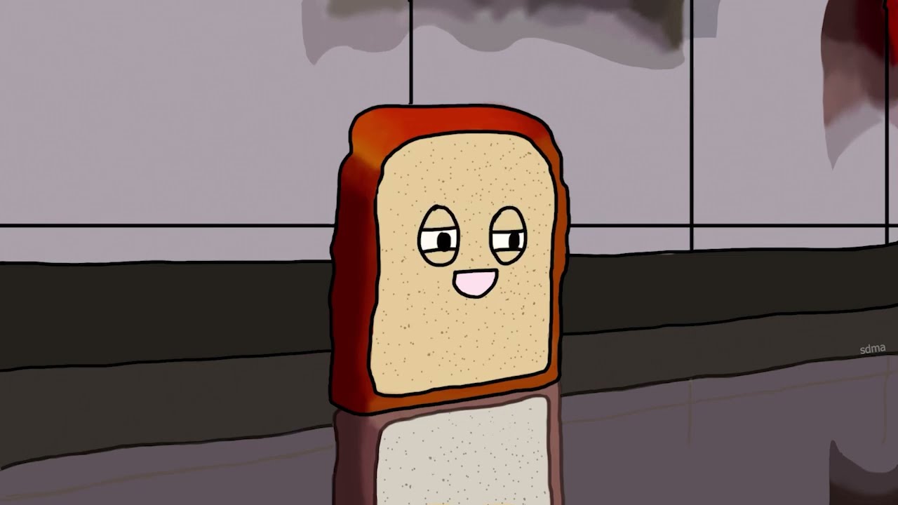 Toast falling over animation