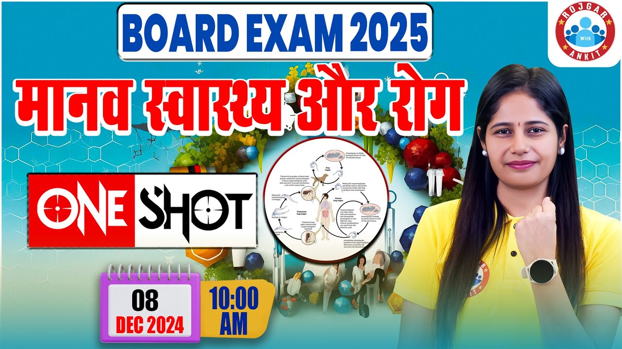 Class 12 Biology Human Health and Diseases One Shot | 12th Biology Imp Topics By Swabhi Mam RWA
