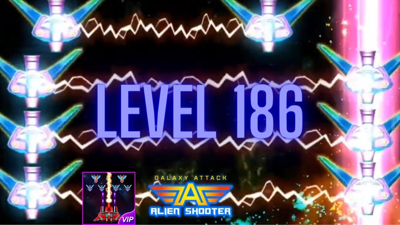 Galaxy Attack Alien Shooter New Level 186 By Zambario Gamers