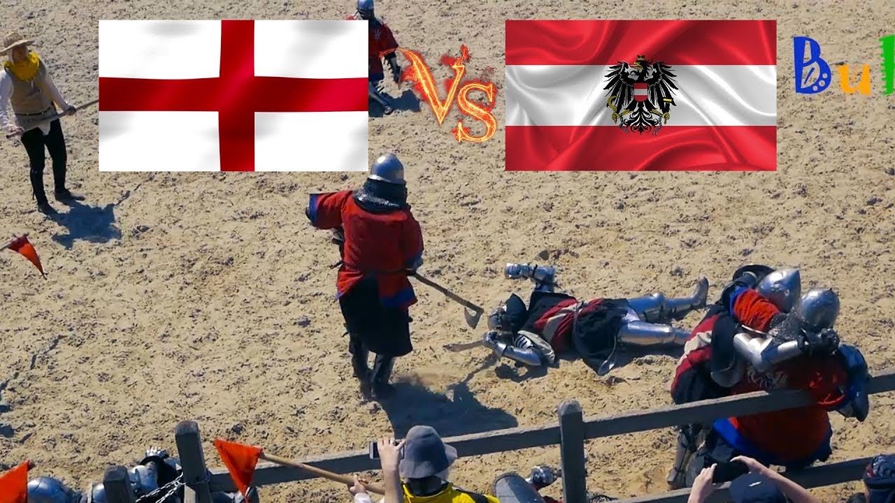 10 x 10 - Buhurt - Medieval Combat - Austria vs England [Third place]