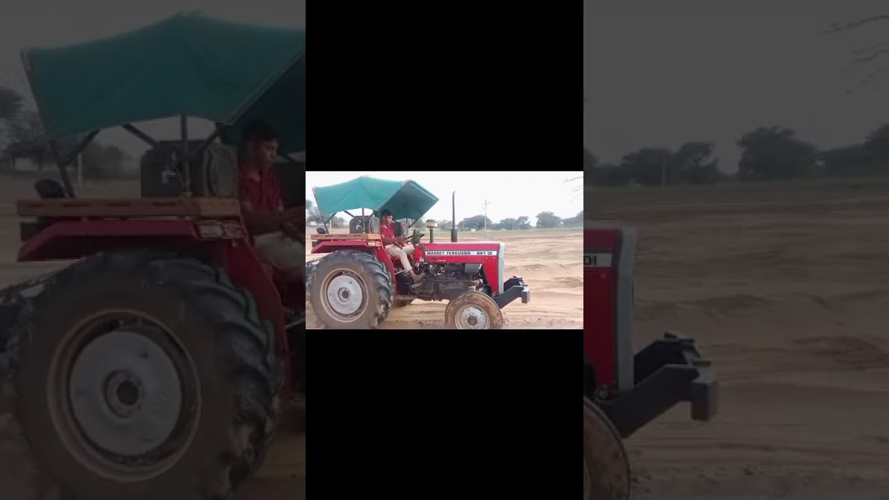 mahindra tractor or massey tractor power teast videos