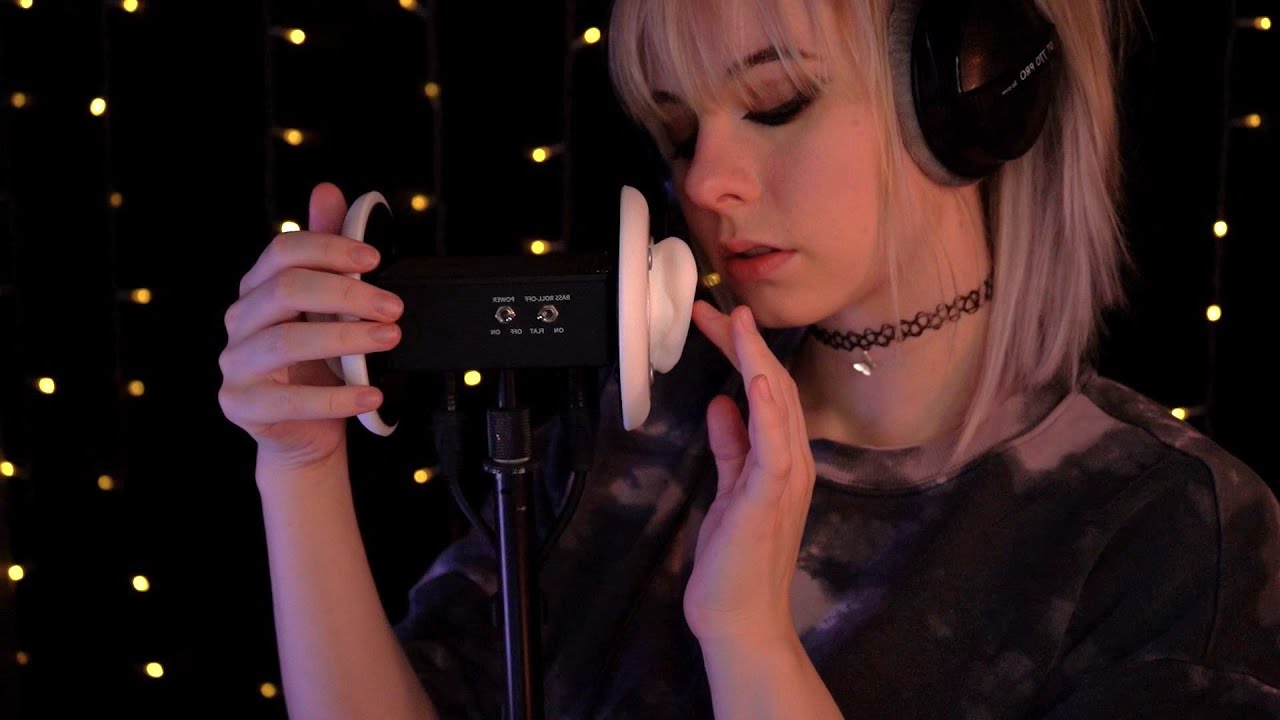 ASMR | super sensitive light ear massage & attention - no talking, rain
