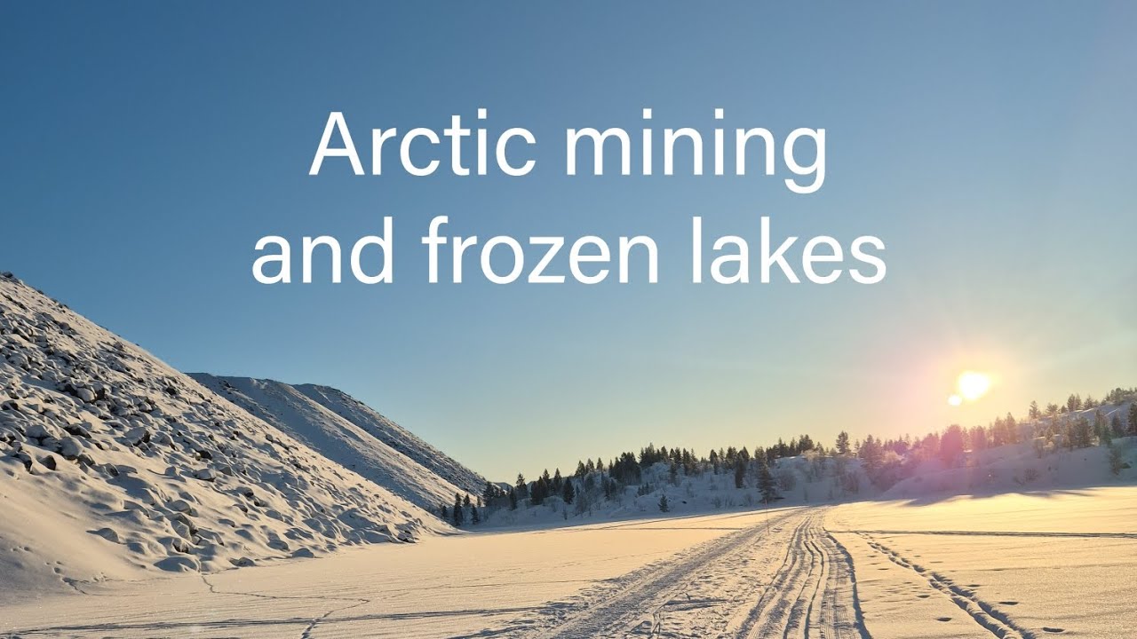 Mine, lakes and -25° Celsius #Norway #arctic #snow #winter #north #kirkenes #finnmark 