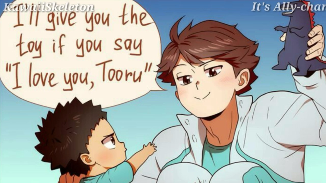 IWA-CHAN WANTS THE TOY- Haikyuu Comic Dub!