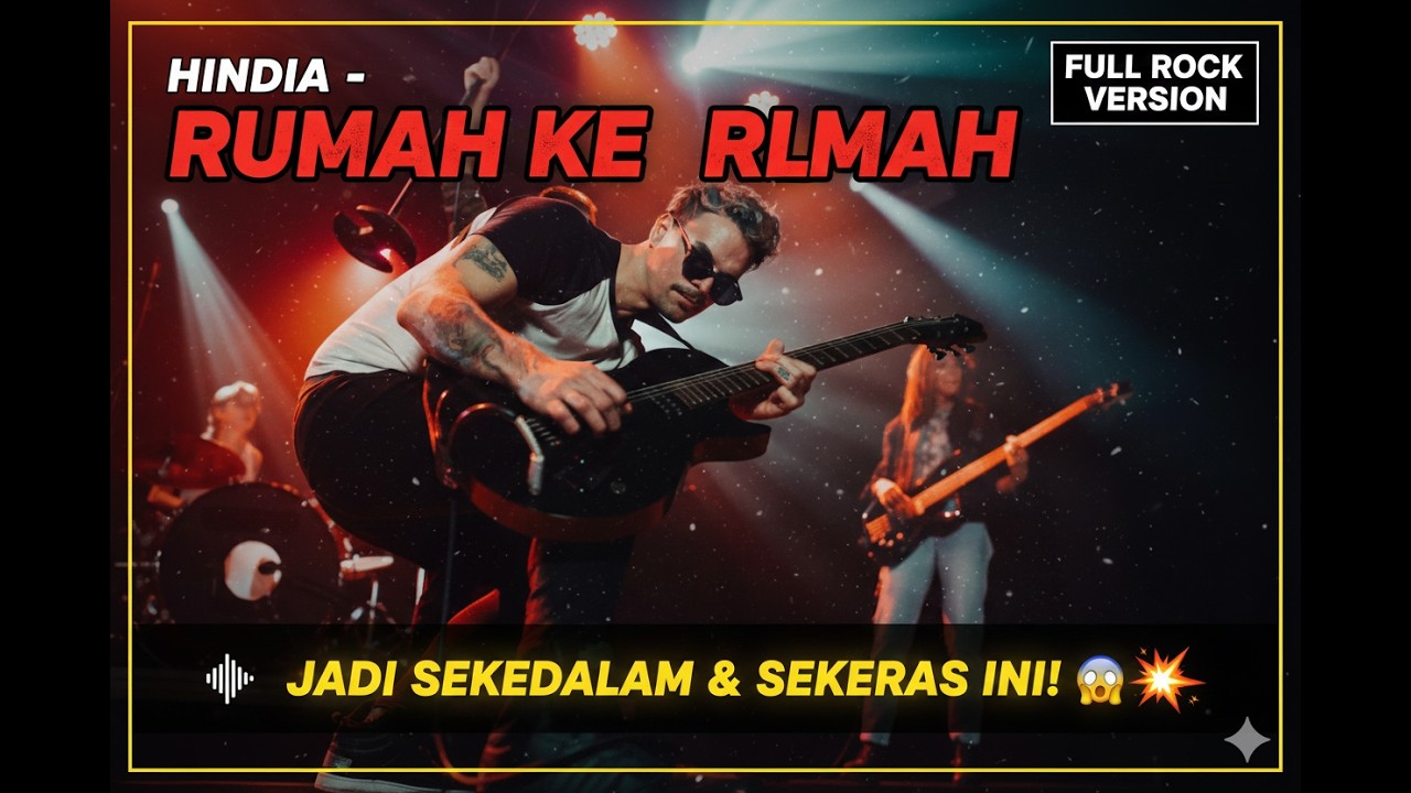 HINDIA - RUMAH KE RUMAH Jadi Sekeras & Sedalam Ini!