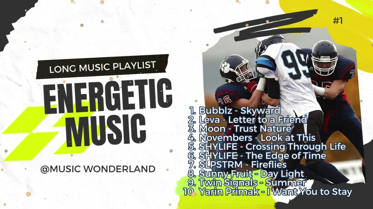 🚴🤸 🏃No Lyrics Music Playlist: Energetic Music Playlist: 2024 Music Collection #1