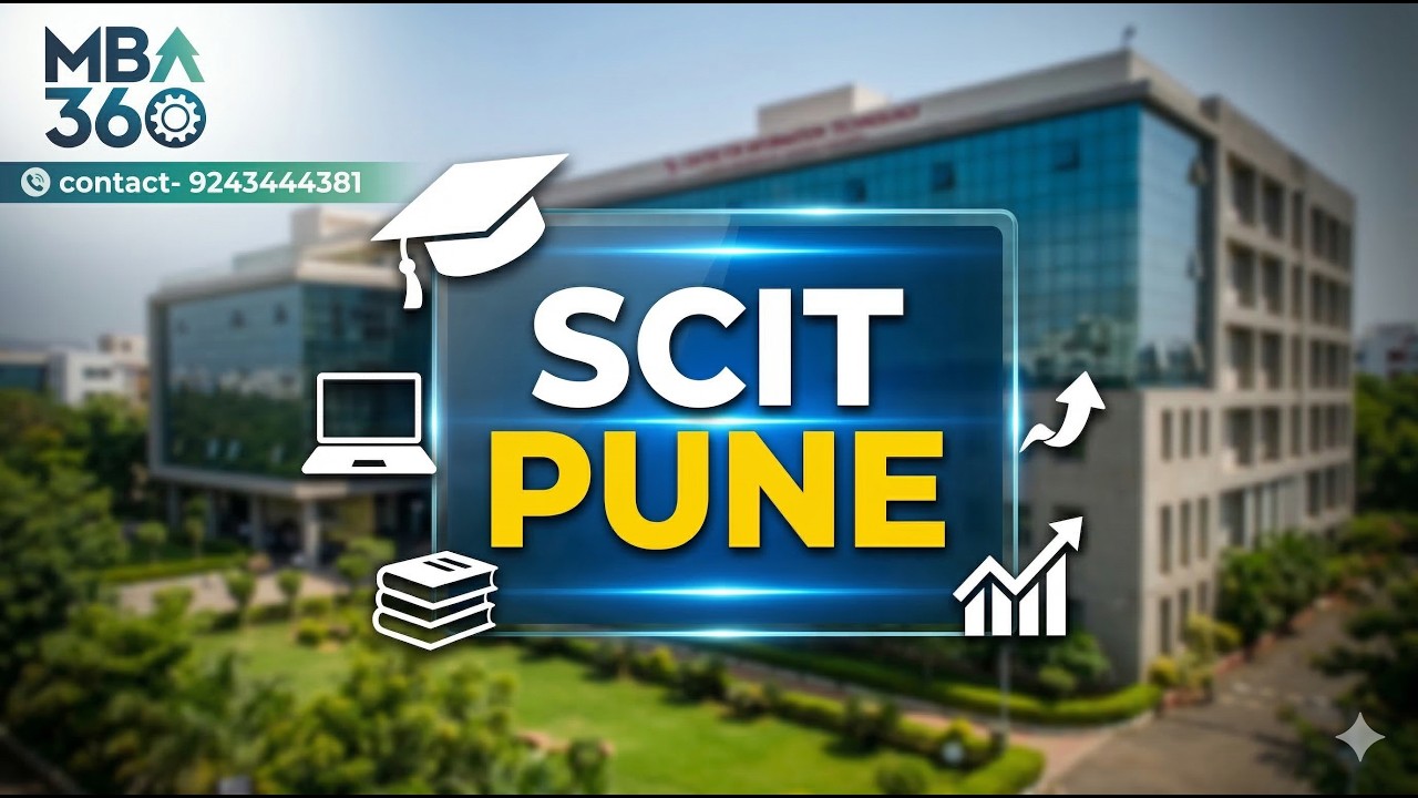 SCIT Pune MBA in IT Business Management 💻 Fees, Placements & Reality | #MBA360