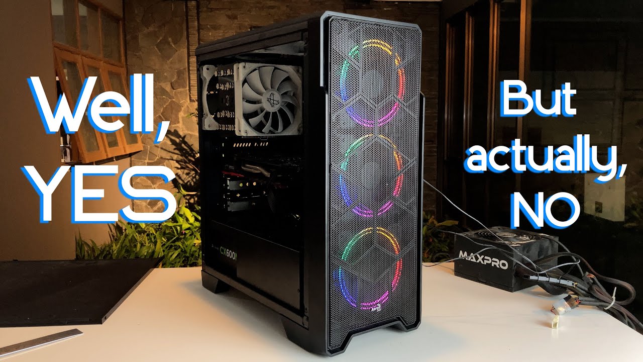 Better without fans | Aerocool Ore FRGB Case Review
