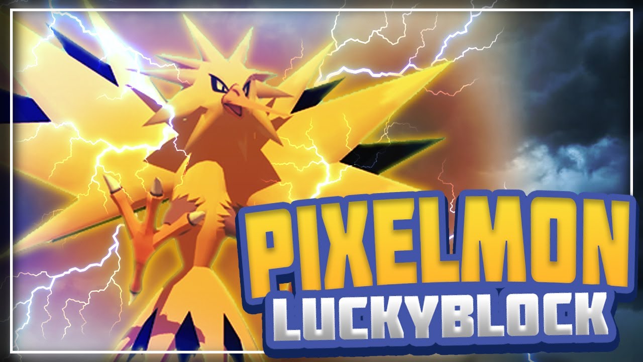 Pixelmon Luckyblock Battles - THE LEGEND RETURNS - ft. GingerNutt