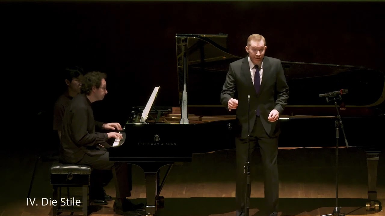 Robin Tritschler and Shai Wosner: Schumann Liederkreis
