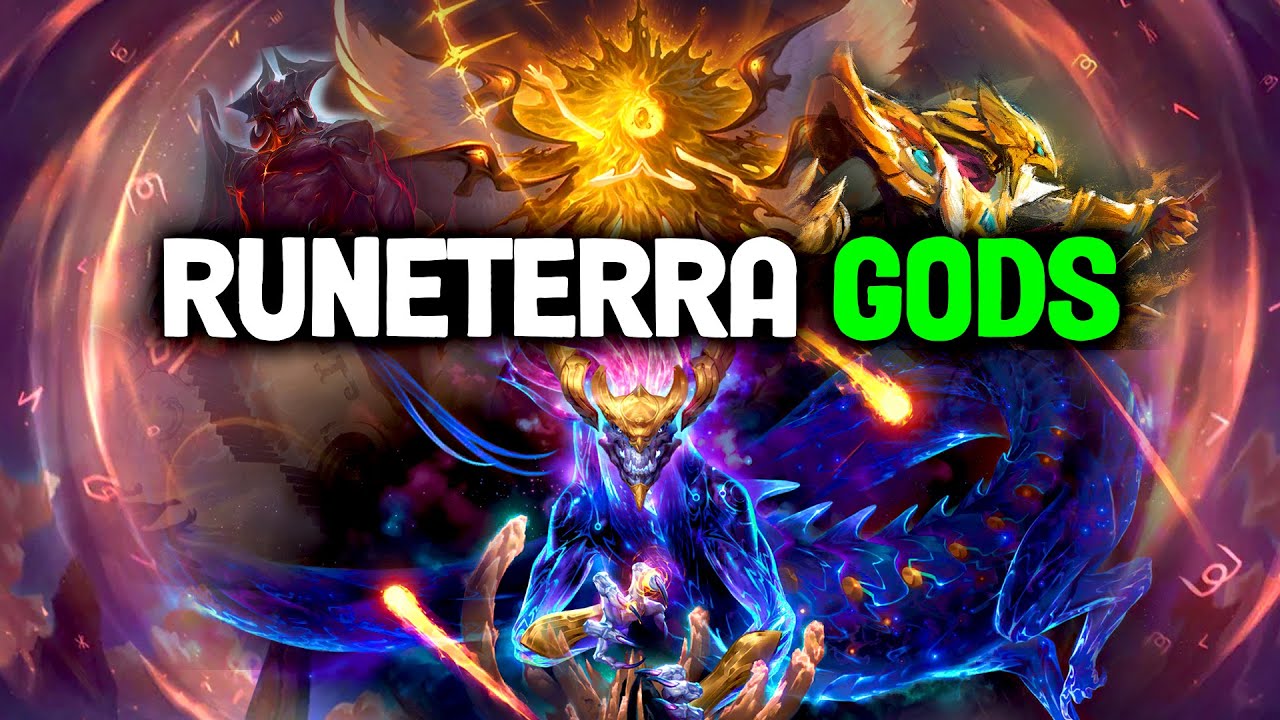 ALL GODS OF LEAGUE OF LEGENDS