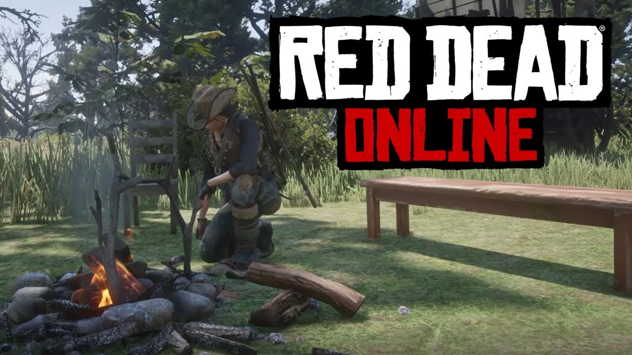 Red Dead Online - Doing some camp upgrades