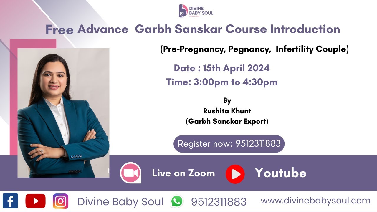 Advance Garbh Sanskar Course Introduction Webinar