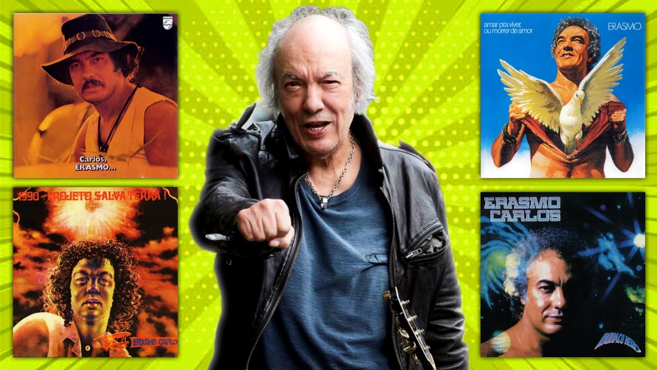 CONHEÇA A DISCOGRAFIA DE ERASMO CARLOS