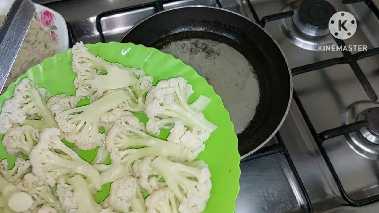 طريقه القرنبيط المقرمش