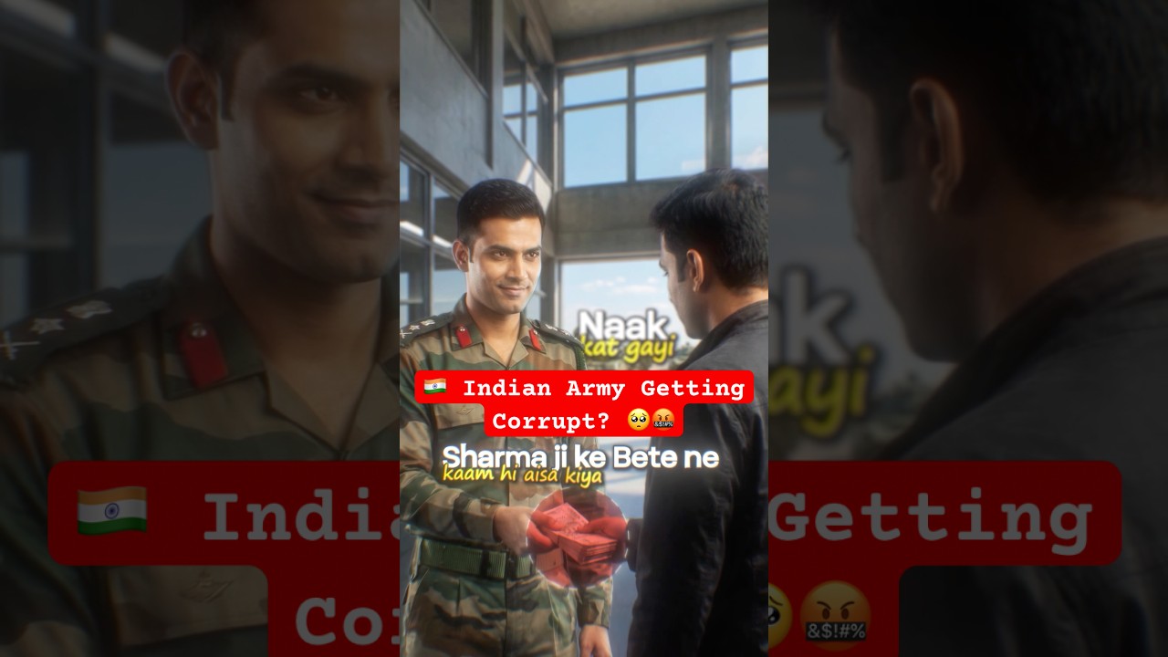 🇮🇳 Indian Army Getting Corrupt? 🥺🤬 #shorts