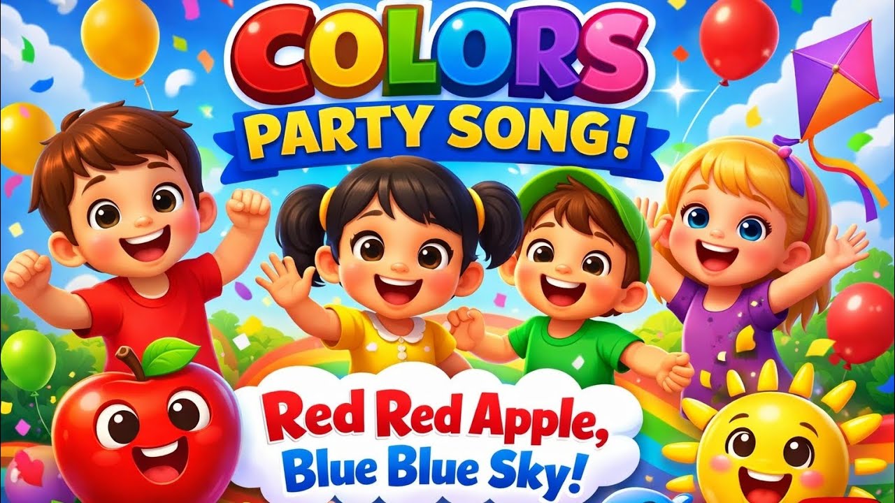 SEEKHO COLOURS NAMES🎨 with cartoon animation 🌼