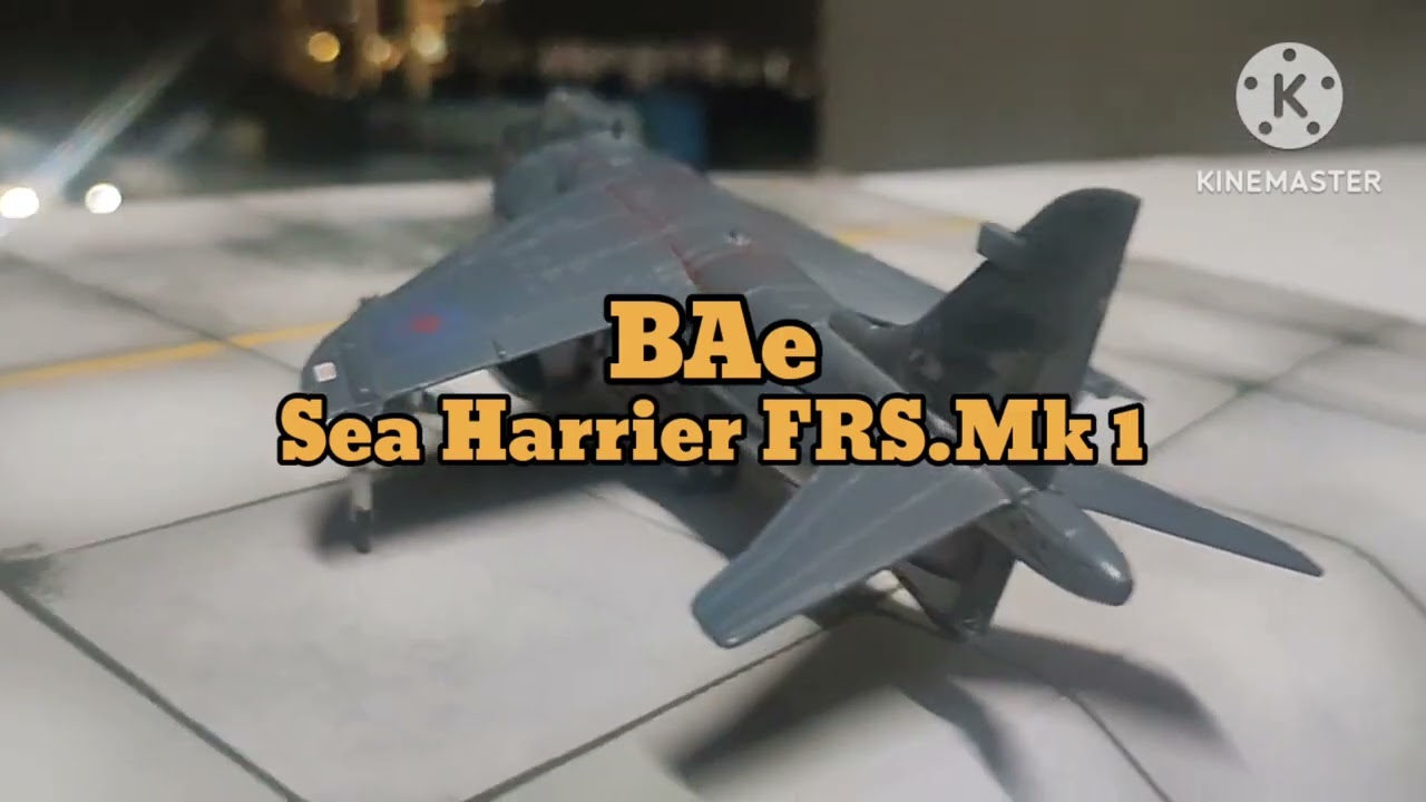 #86 BAe Sea Harrier FRS.Mk 1 (1/72 Amercom) RNFAA Falklands Conflict [10]
